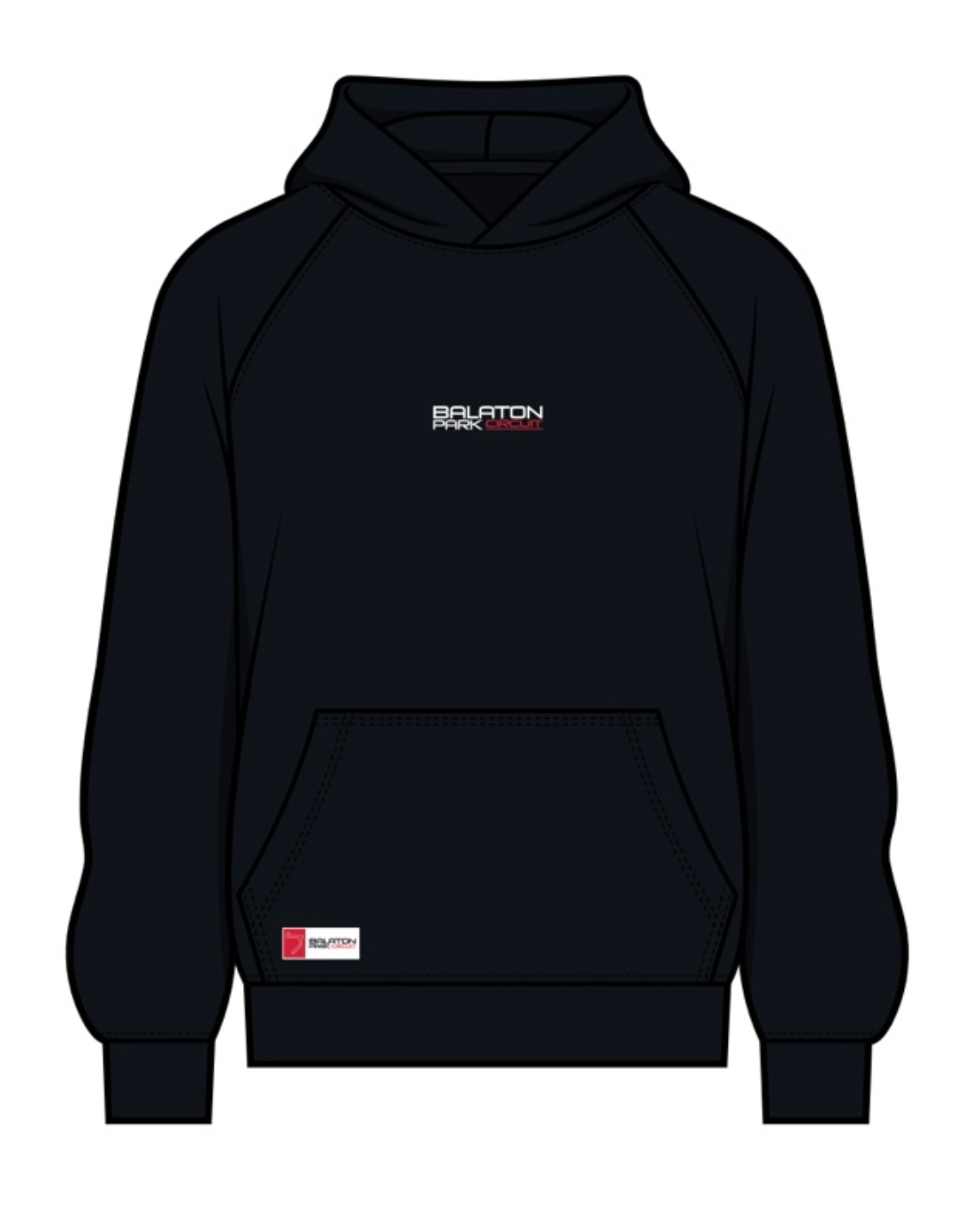 Balaton Park Hoodie - Black